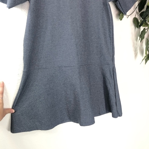 TopShop Short Sleeve Grey Dress - Picture 2 of 7